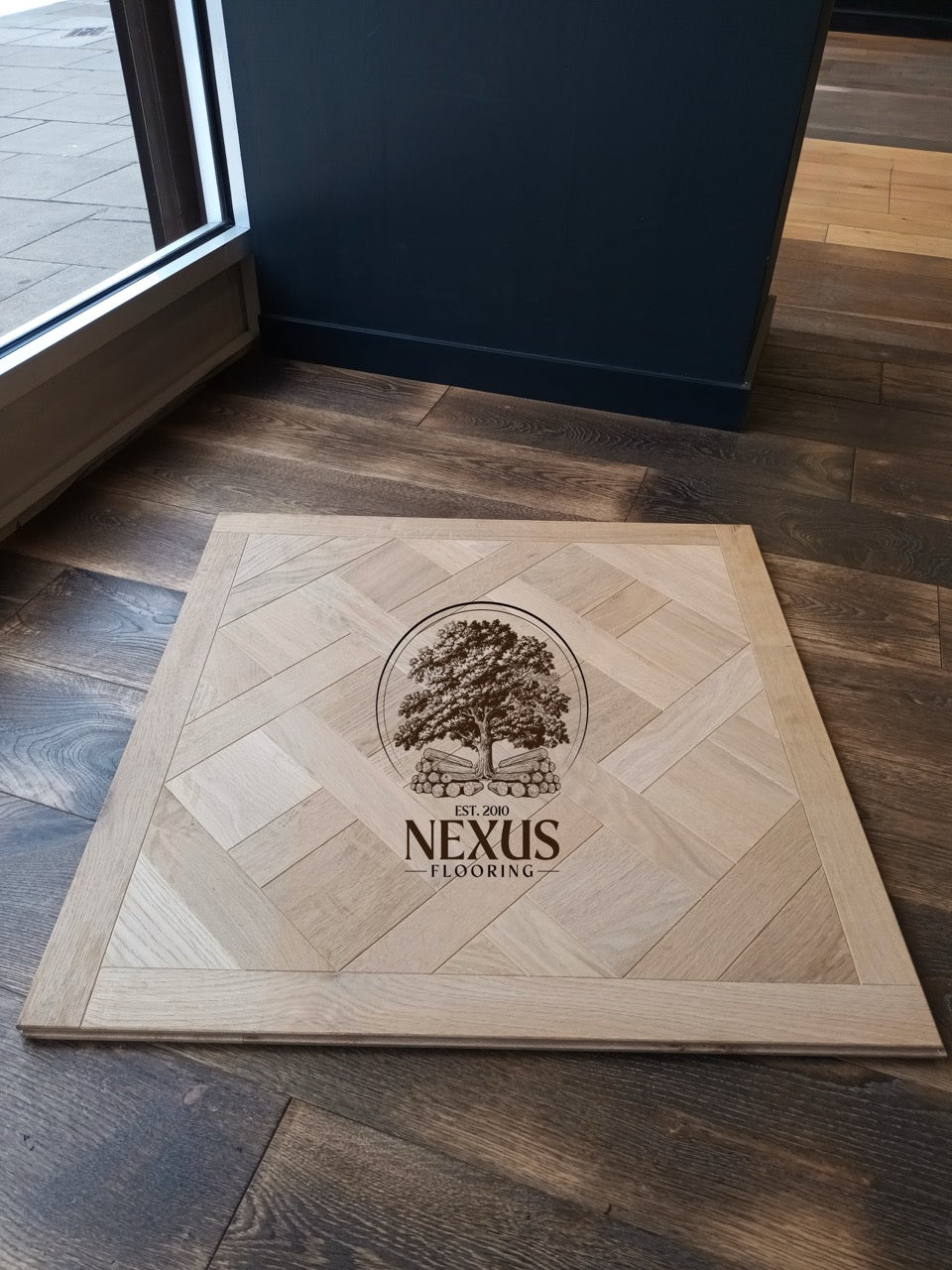 Chateau 800mm x 20(6)mm x800mm Versatile Panel Engineered Natural Oiled oak