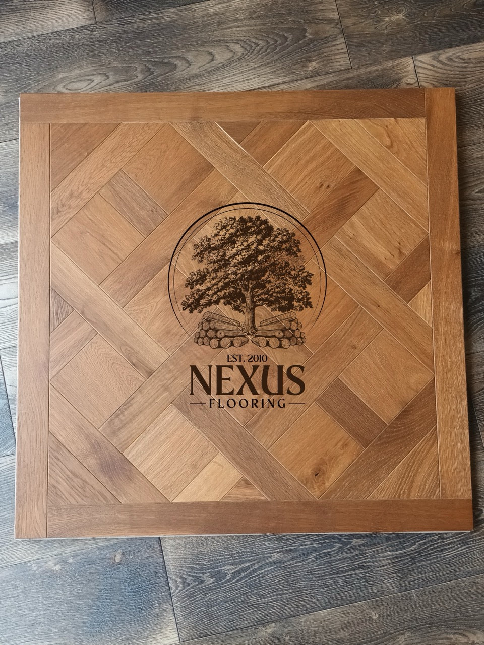 Chateau 800mm x 20(6)mm x800mm Versatile Panel Engineered Light Caramel oak