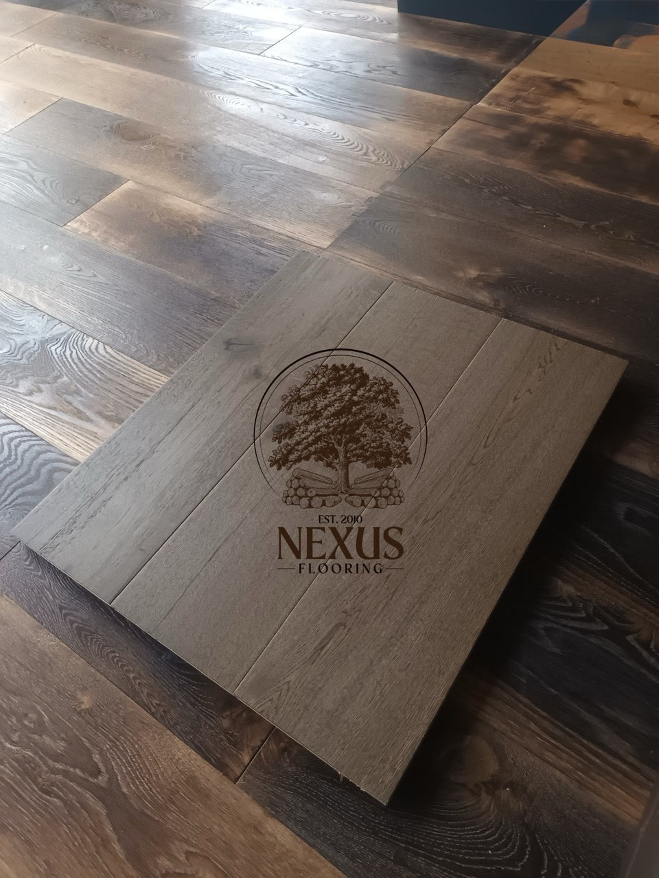 ENGINEERED COCOA SMOKED UV 15mm x4mm x 190mm Oak Flooring(34)
