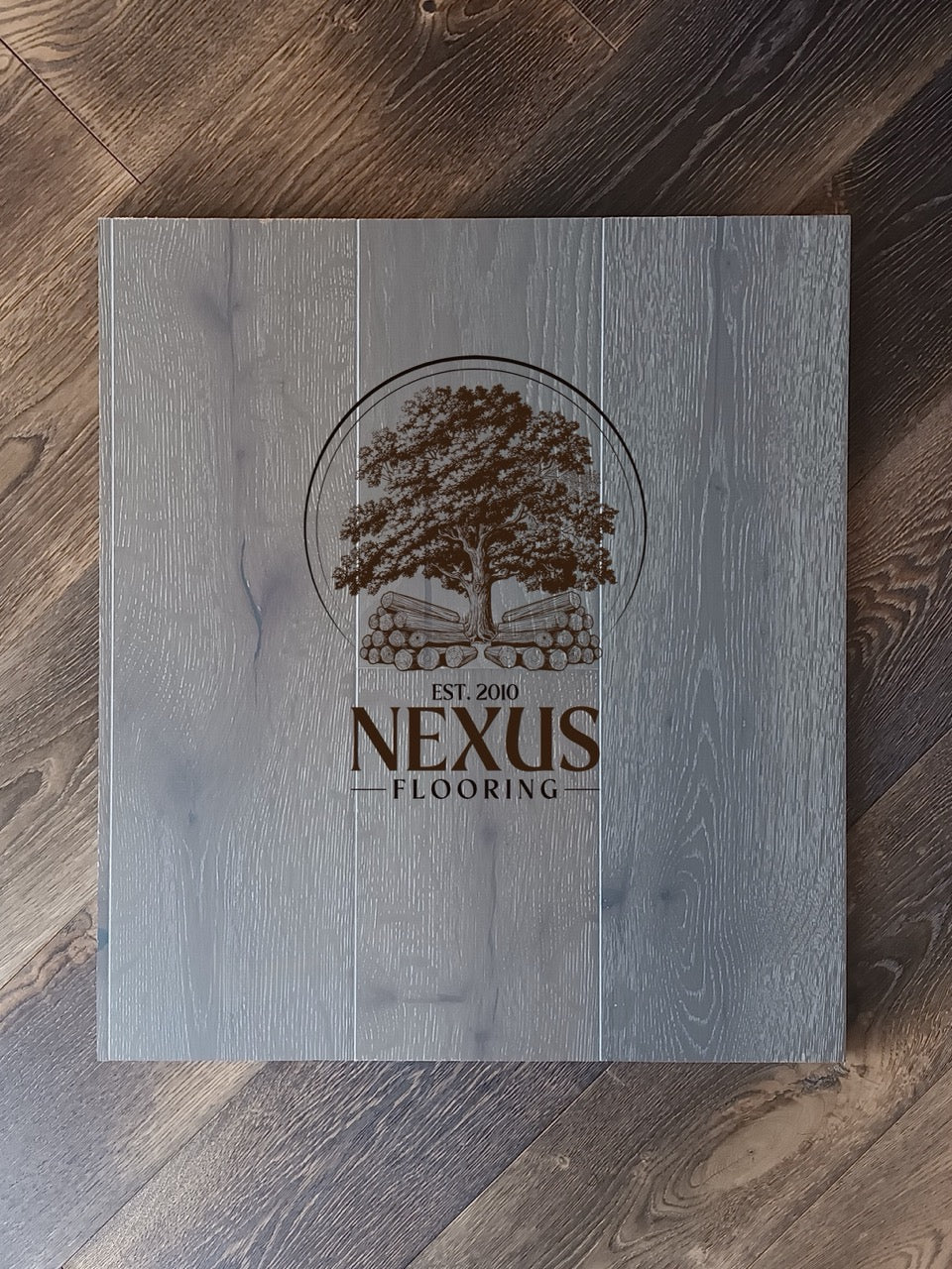 15mm x4mm x190mm Engineered Harbour Grey Oak Wood Flooring