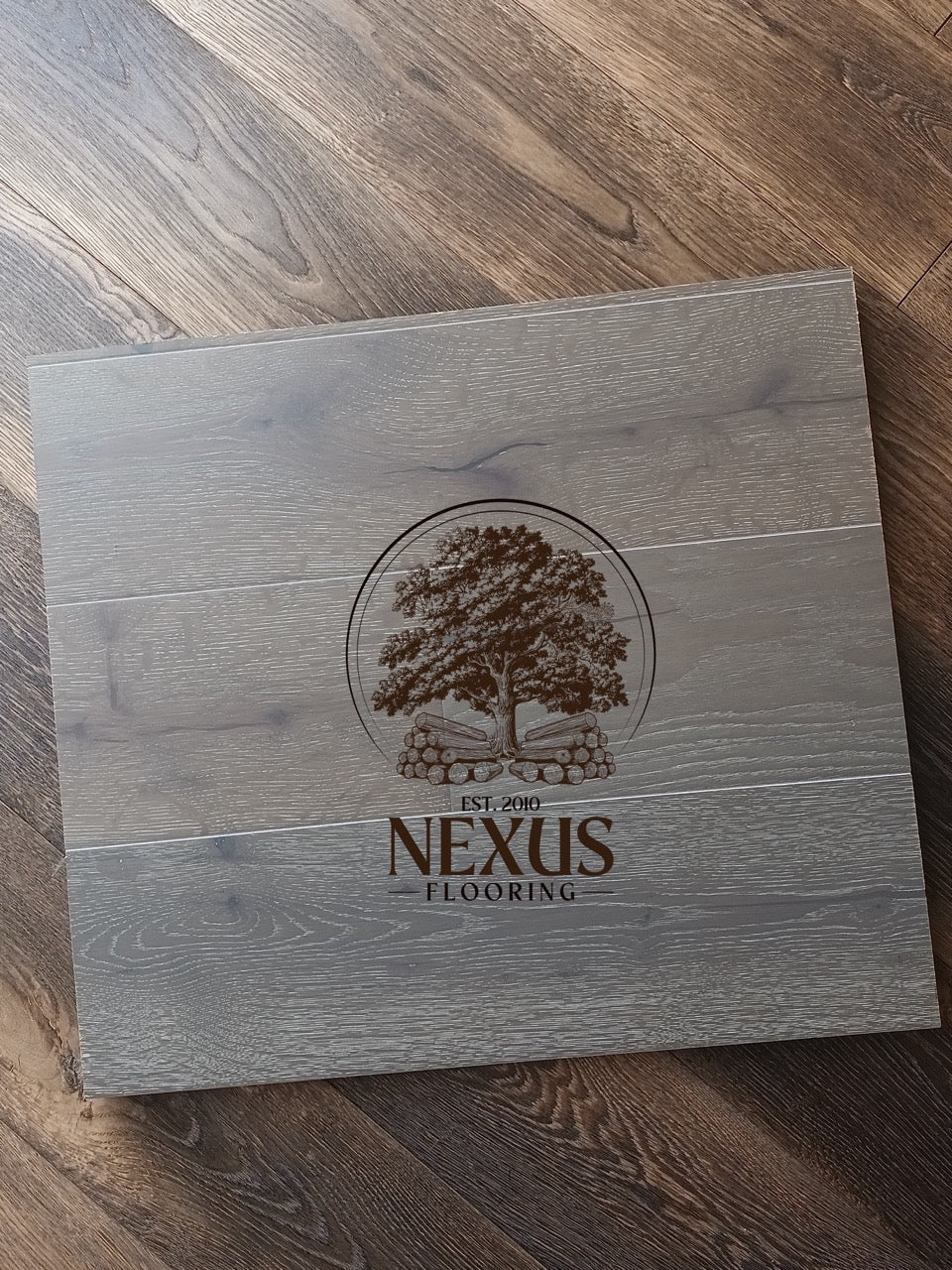 15mm x4mm x190mm Engineered Harbour Grey Oak Wood Flooring