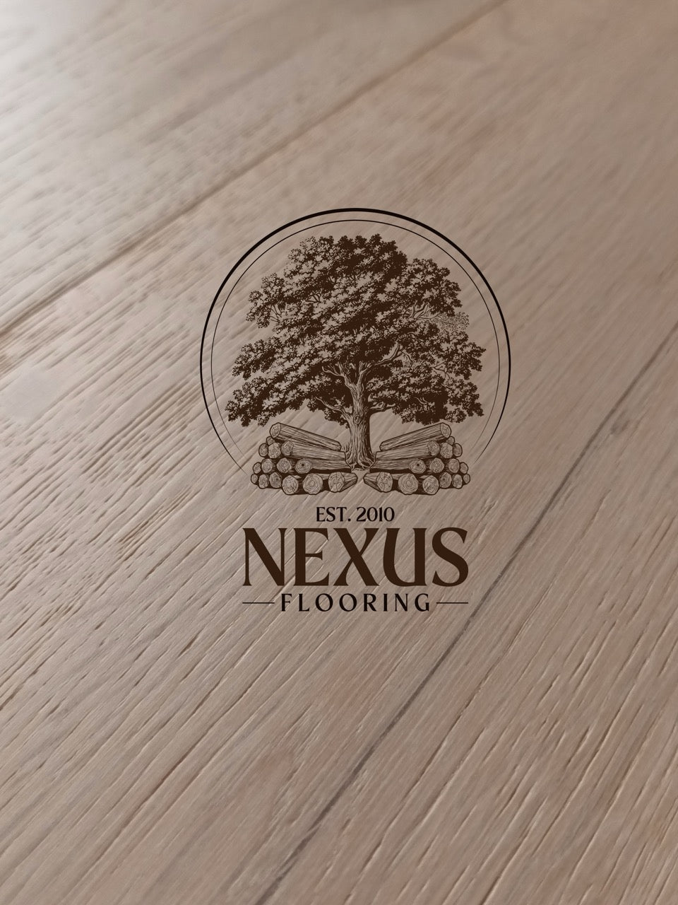 14mm x 3mm x 190mm Invisible Finish Engineered Oak Wood Flooring