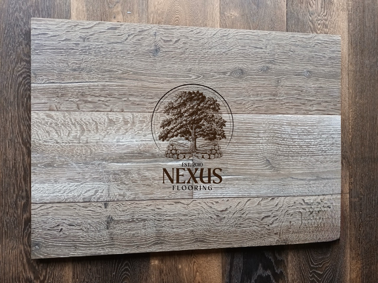 Engineered 15mm x4mm x 220mm Distressed White Hard Wax Oiled Oak