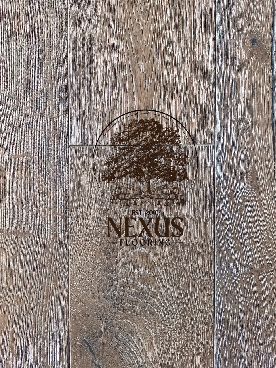 Engineered 15mm x 220 Distressed Smoked White Oak Flooring