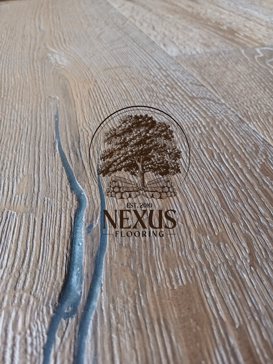 Engineered 15mm x 220 Distressed Smoked White Oak Flooring
