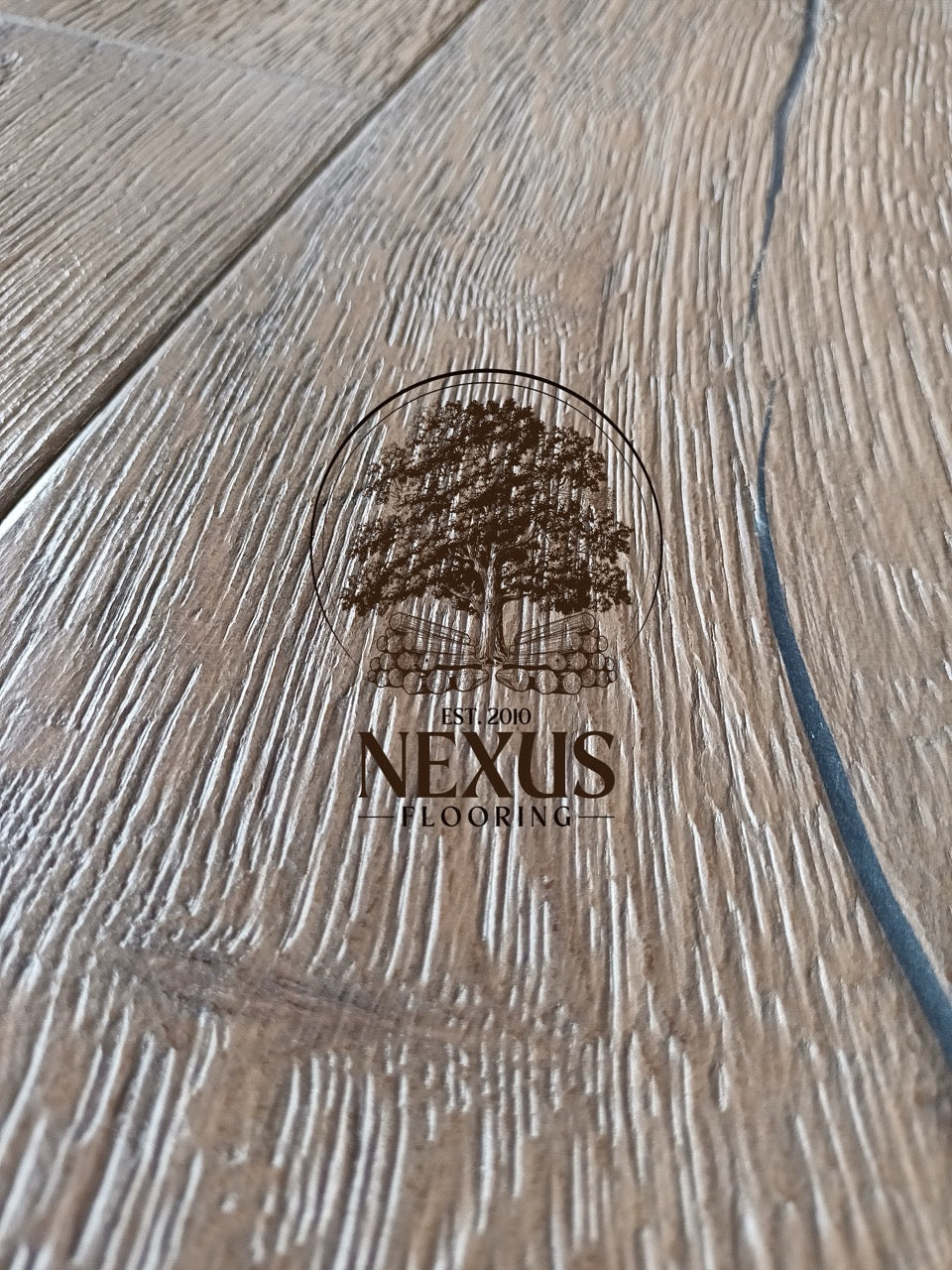 Engineered 15mm x 220 Distressed Smoked White Oak Flooring
