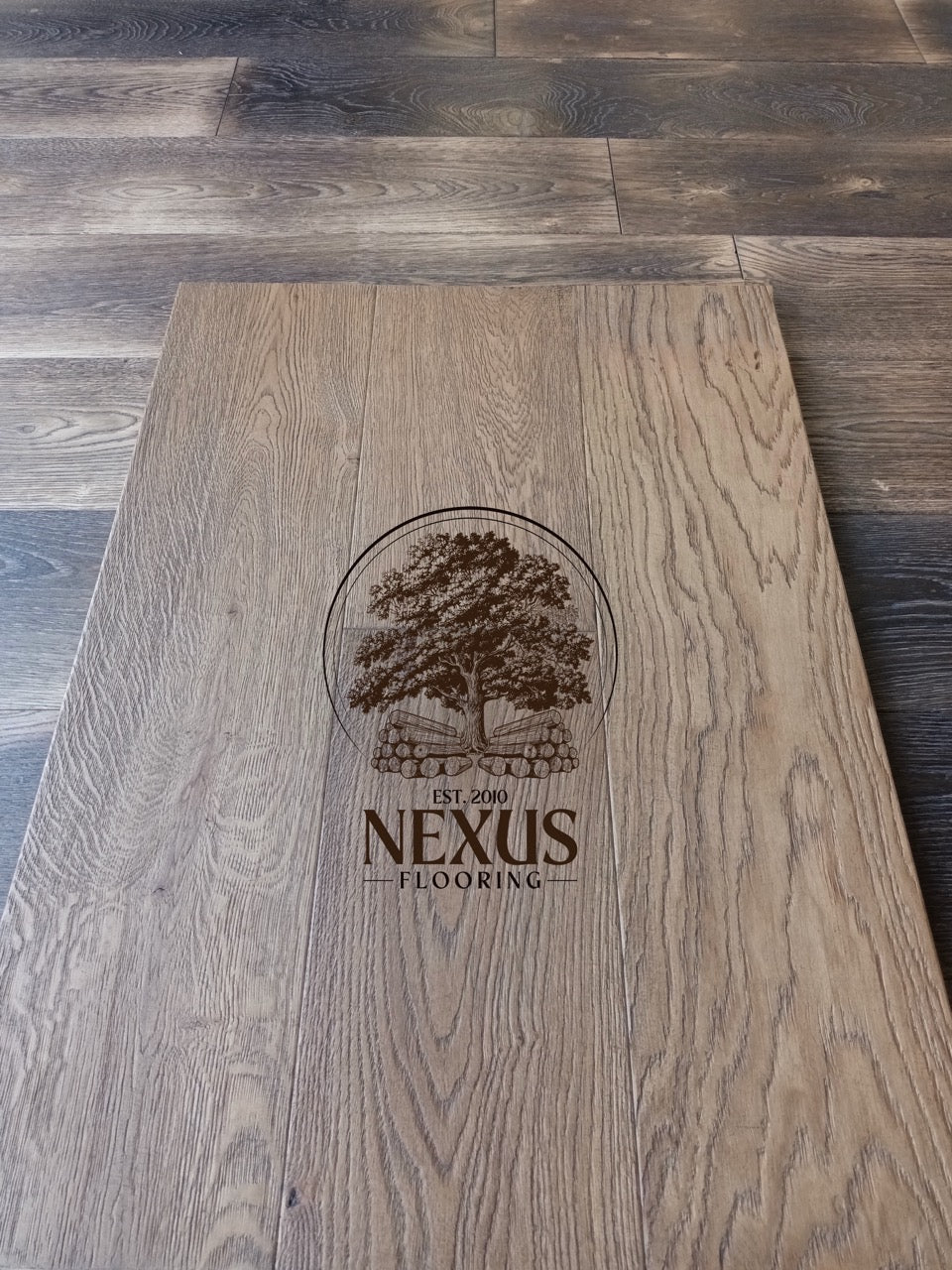 Engineered 14/3x190x1900 Antique Bronx Golden Wax Oiled, Multiply Oak