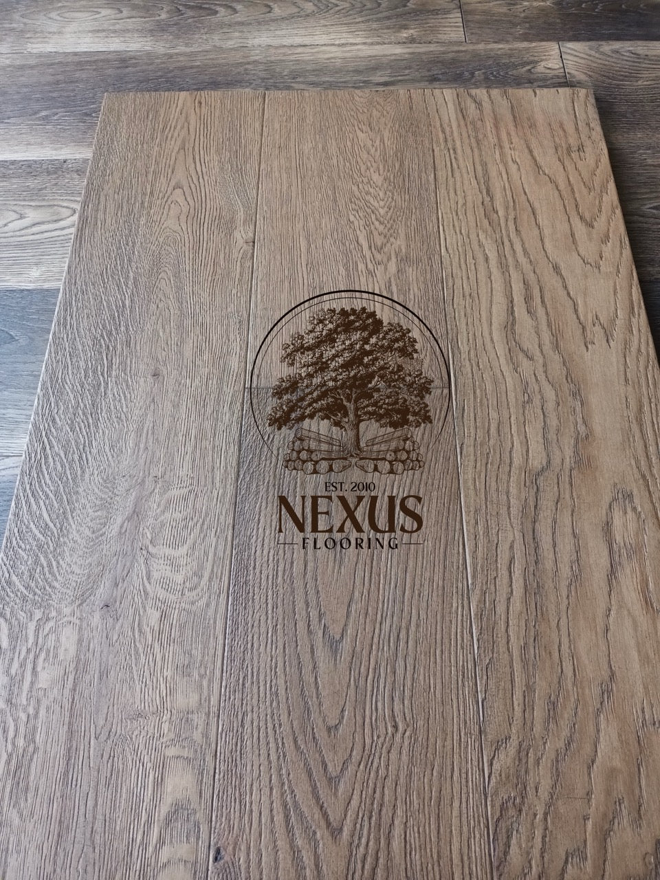 Engineered 14/3x190x1900 Antique Bronx Golden Wax Oiled, Multiply Oak