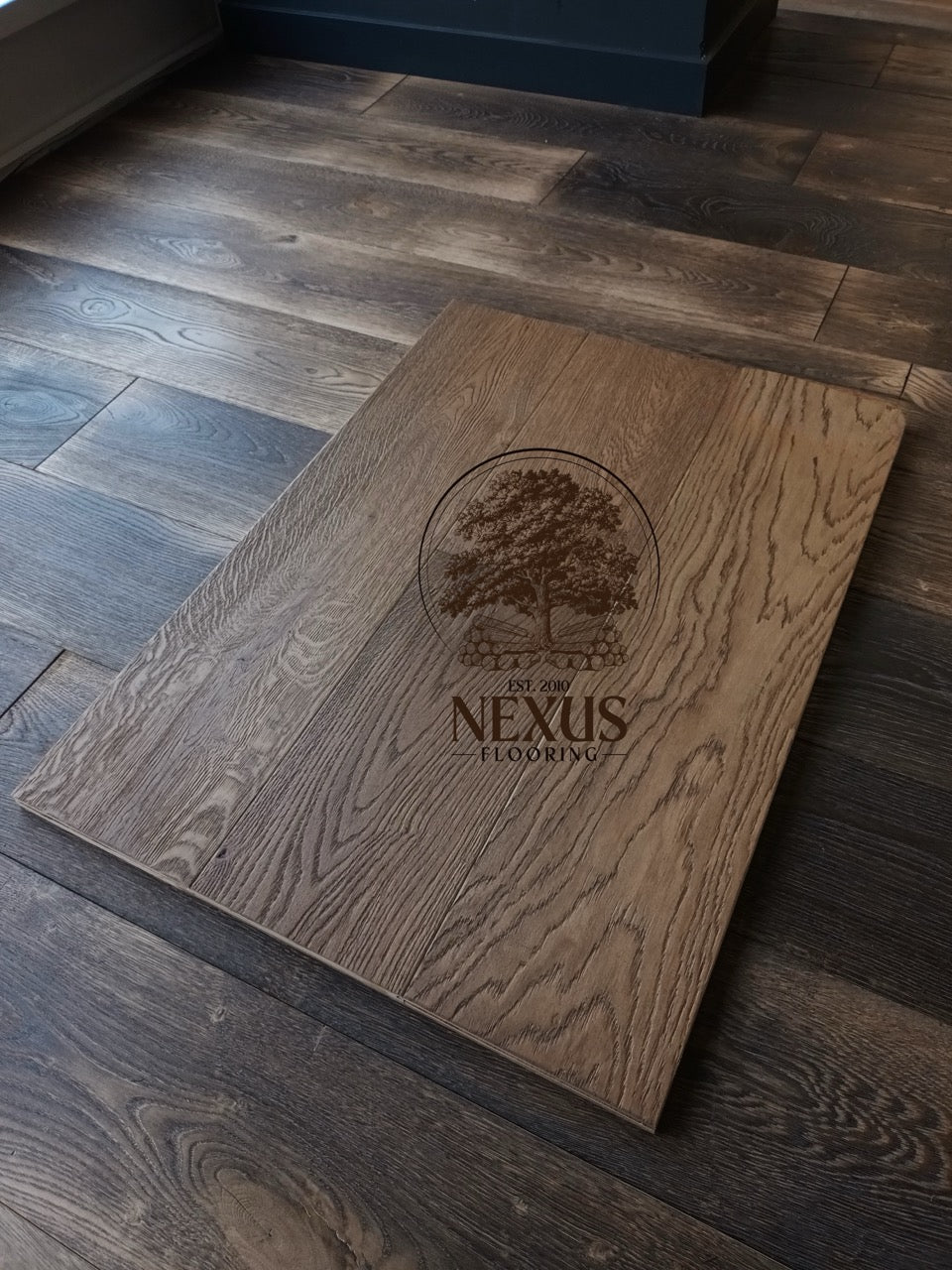 Engineered 14/3x190x1900 Antique Bronx Golden Wax Oiled, Multiply Oak