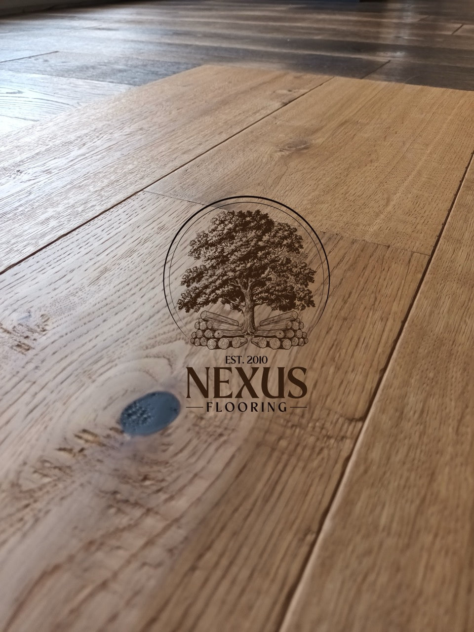 Engineered 14mm x3mm x190mm Rustic Vintage Smoked Oiled, 3ply -