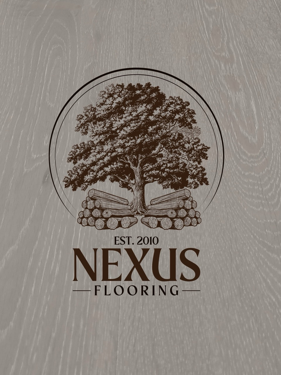 15mm x 4mm x 190mm Stone Grey Engineered Oak Wood Flooring