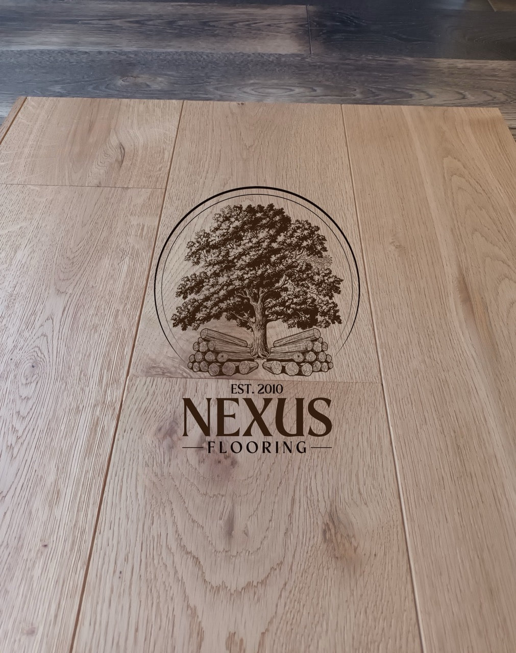 14mm x 3mm x190mm Brushed Oiled Engineered Oak Wood Flooring