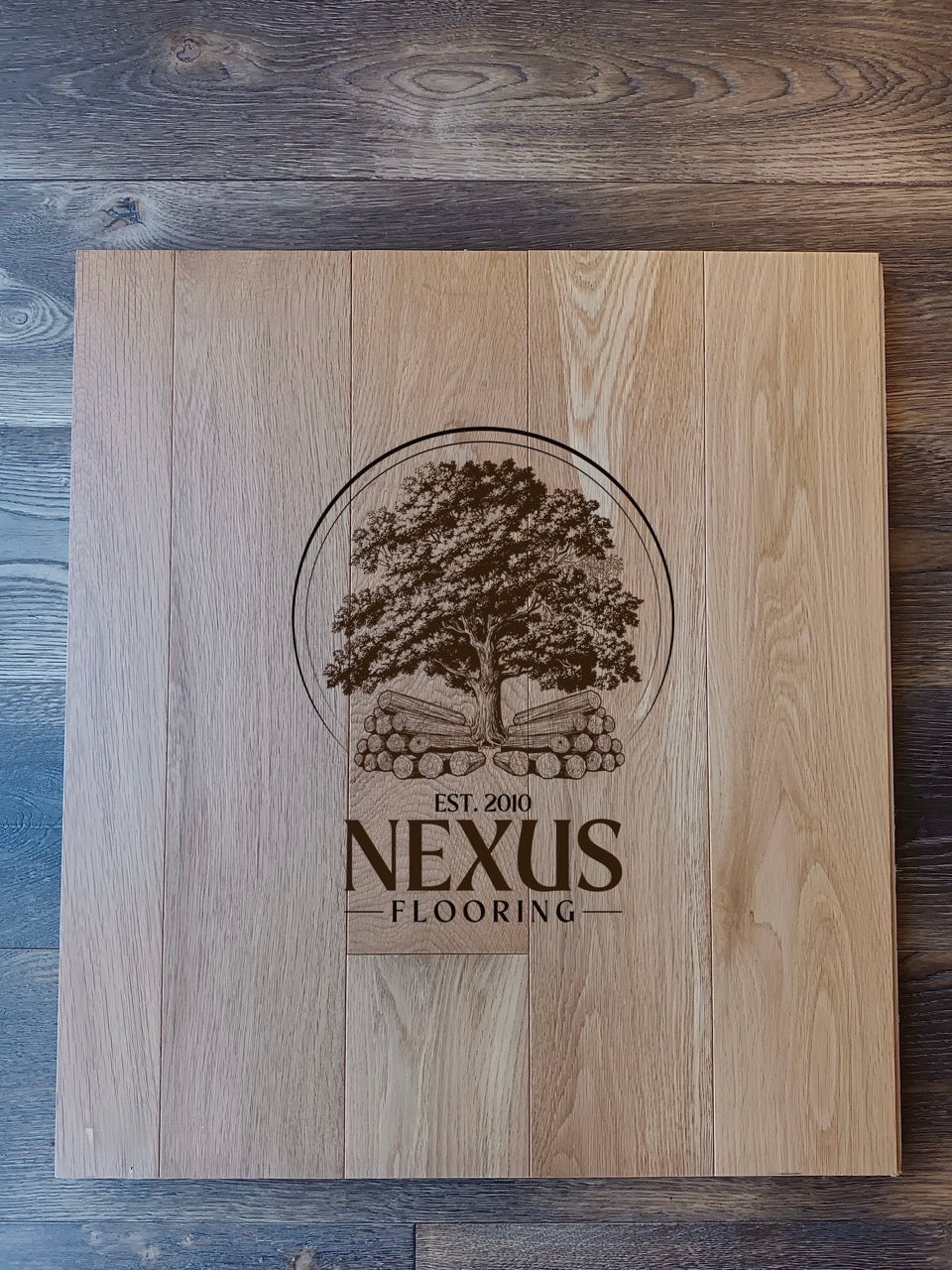 14mm x 3mm x 125mm Engineered Lacquered Oak