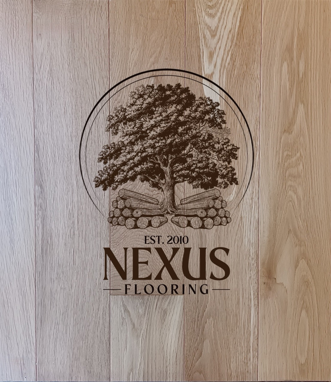 14mm x 3mm x 125mm Engineered Lacquered Oak