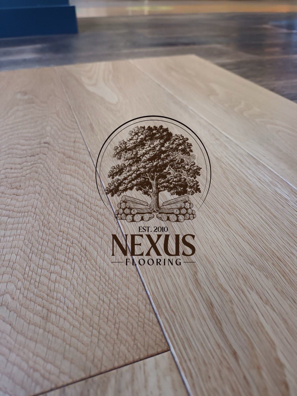 14mm x 3mm x 125mm Engineered Lacquered Oak