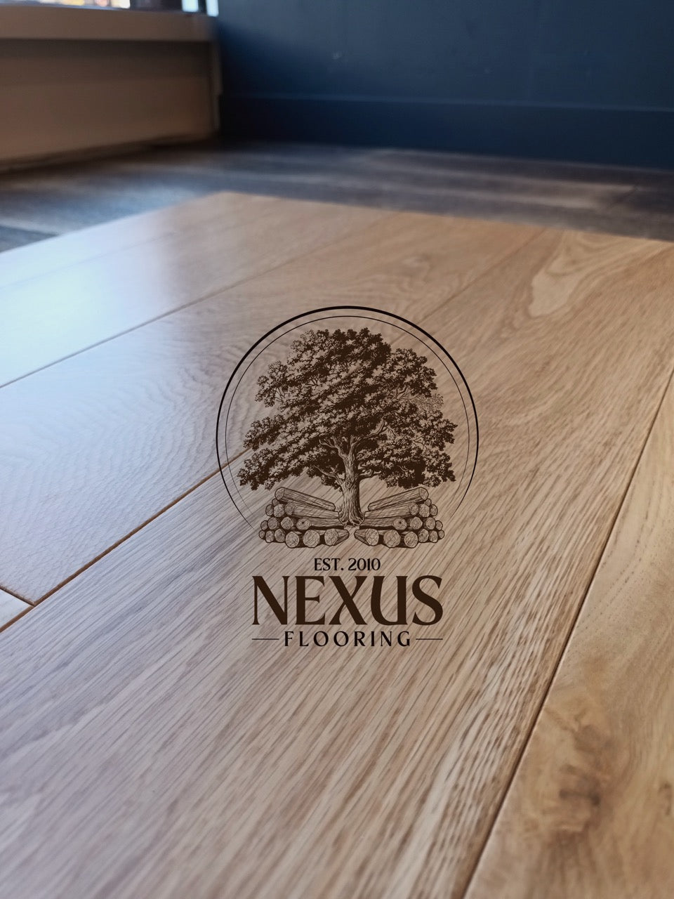 14mm x 3mm x 125mm Engineered Lacquered Oak