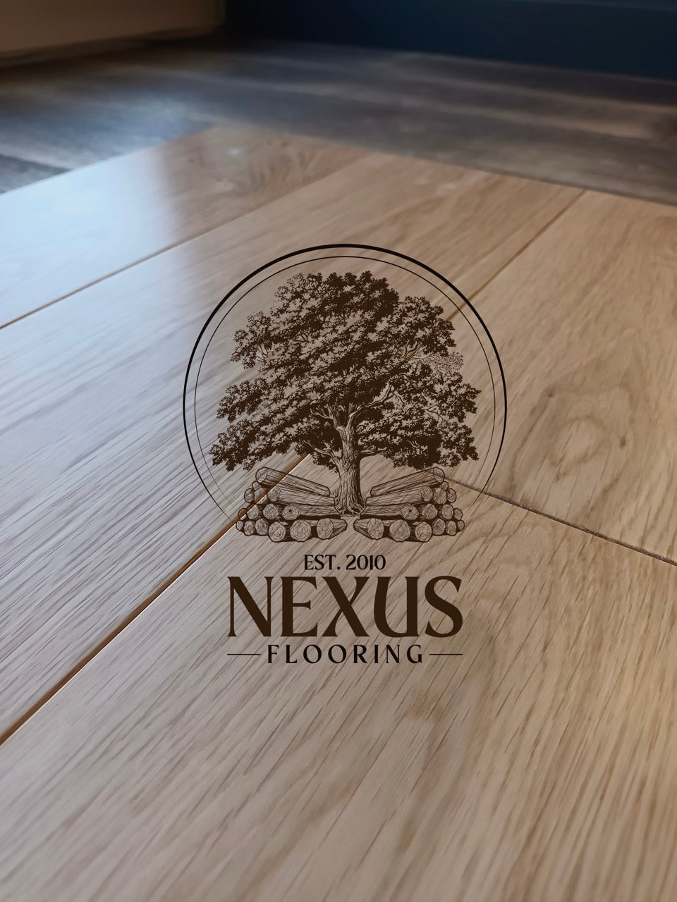 14mm x3mm x150mm Lacquered Engineered Oak Wood Flooring