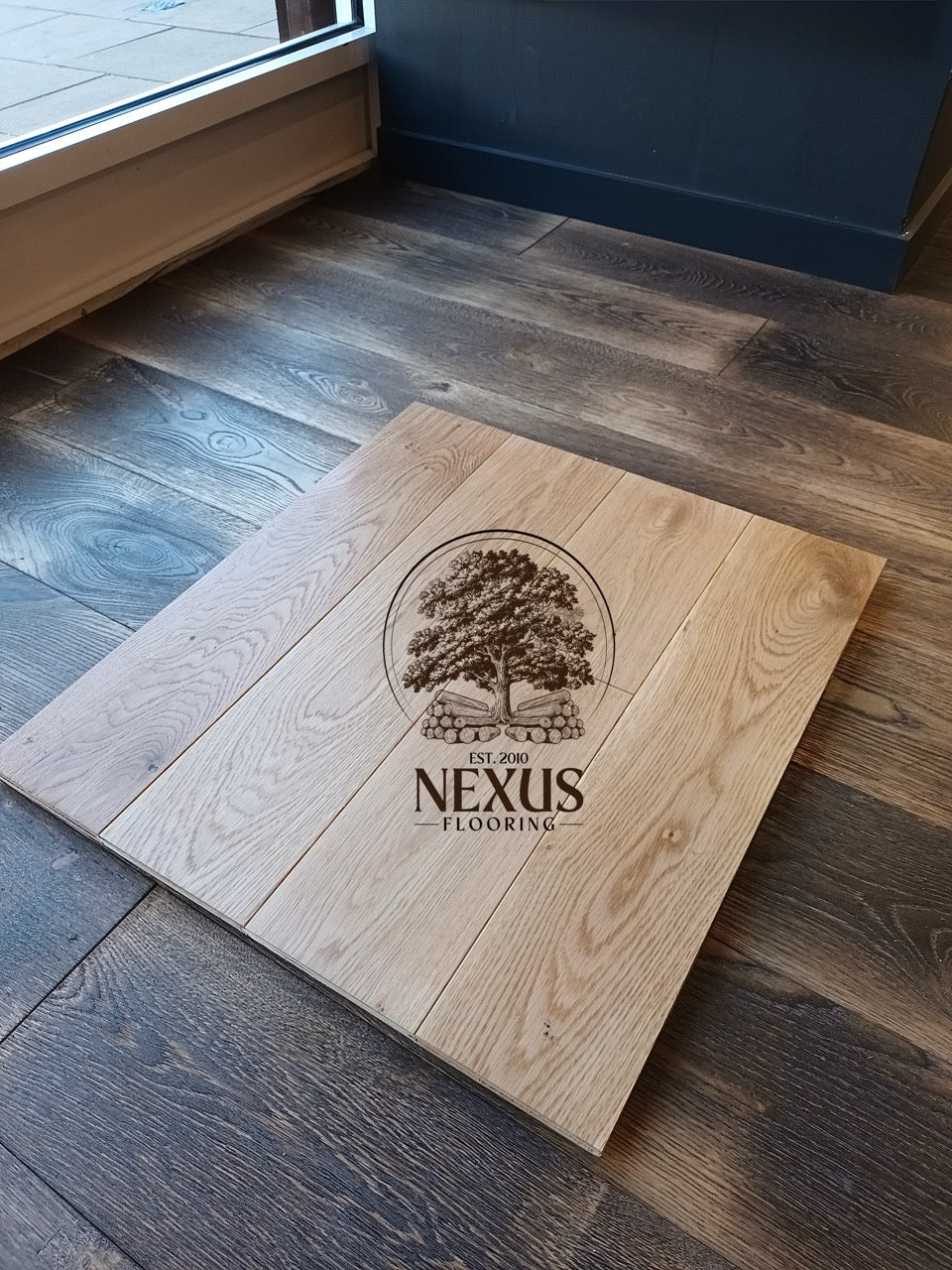 14mm x3mm x150mm Lacquered Engineered Oak Wood Flooring