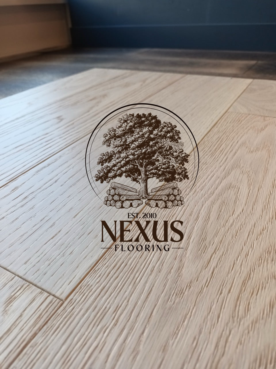 Engineered Raw Naked Invisible Oak 14mm x3mm x 125mm