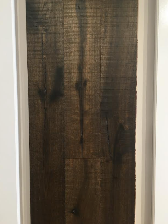 15mm x 4mm x 190mm Mocha Band Saw Mark Brushed UV Oiled Multiply Engineered Oak Wood Flooring