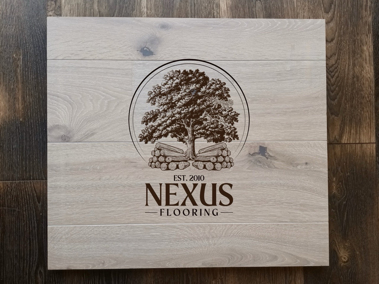 15mm x 4mm x 190mm White Washed Engineered Oak Wood Flooring
