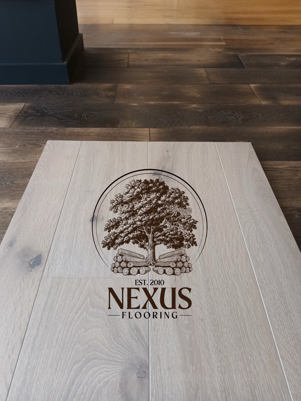 15mm x 4mm x 190mm White Washed Engineered Oak Wood Flooring