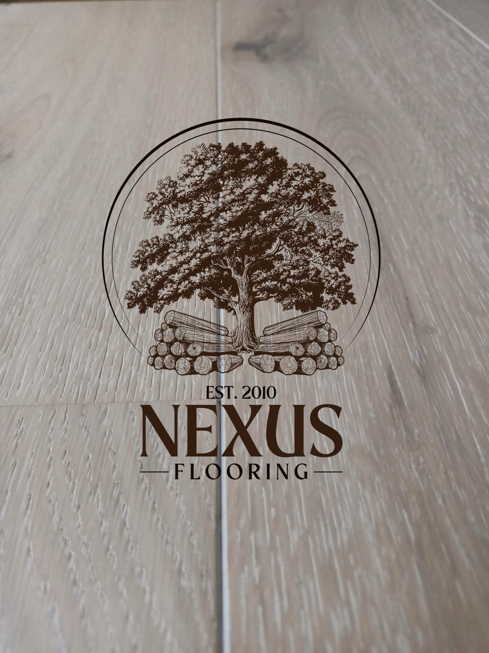15mm x 4mm x 190mm White Washed Engineered Oak Wood Flooring