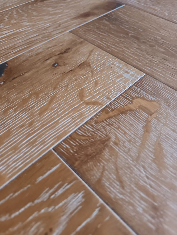 Bracken Herringbone Engineered Oak 14x 3x 90x 400 Wood Flooring