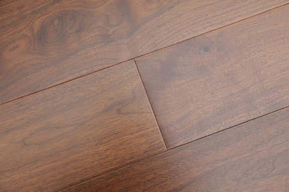 14mm x 3mm x 150mm American Walnut Lacquered Engineered Wood Flooring