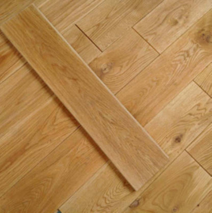 18mm x 150mm Brushed Oiled Solid Oak Wood Flooring