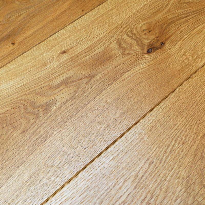 20mm x 6mm x 220mm Natural Brushed Texture Oiled Engineered Oak Wood Flooring