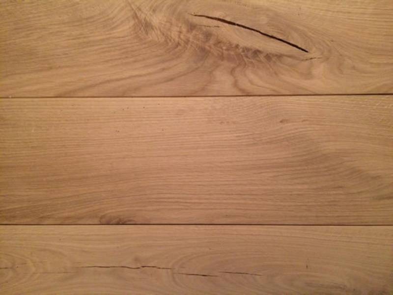 18mm x 4mm x 300mm Brushed Wax Oiled Engineered Oak Wood Flooring (4408)