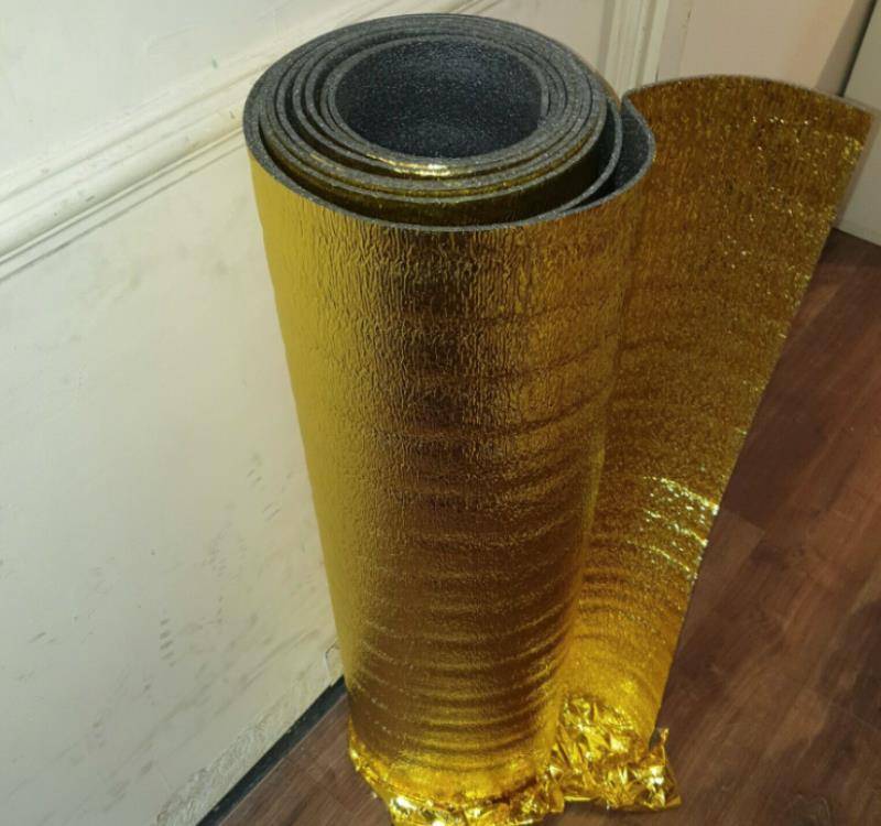 NEXUS 4MM Gold FOIL FIBRE UNDERLAY