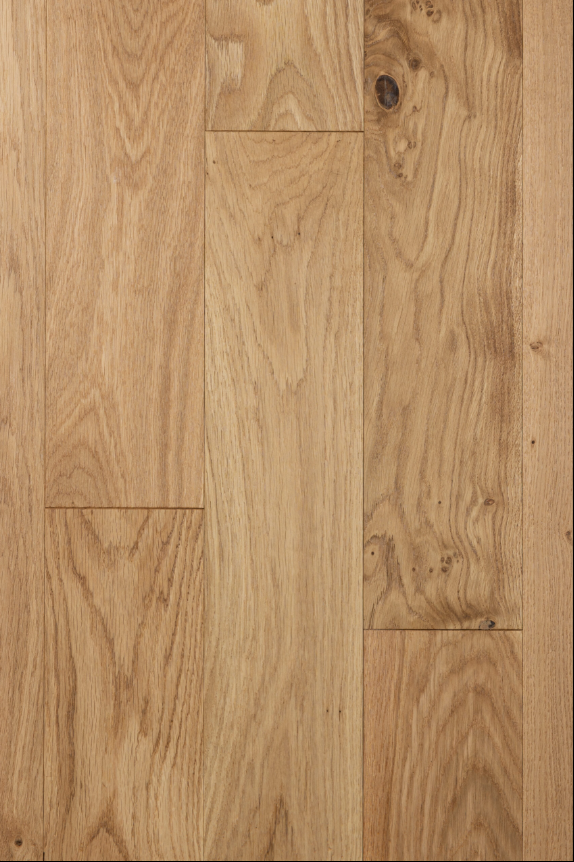 18mm x 125mm Brushed Oiled Solid Oak Wood Flooring