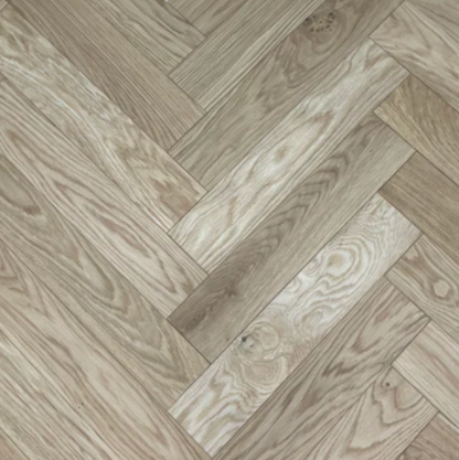 Engineered Herringbone 10mm x3mm x 90mm x450mm Smoked Natural