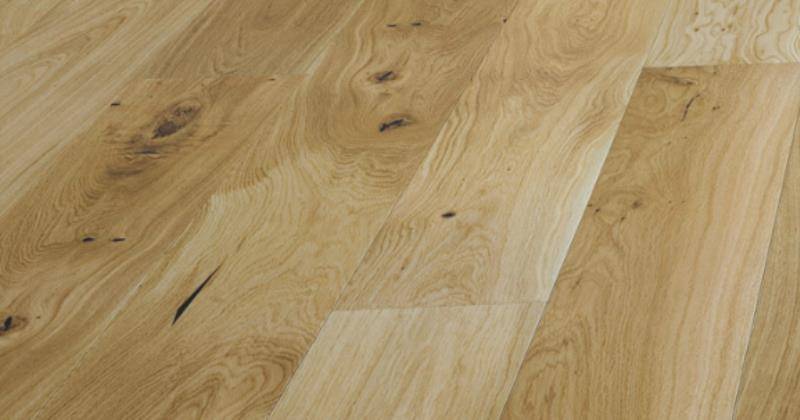 18mm x 90mm Lacquered Solid Oak Wood Flooring