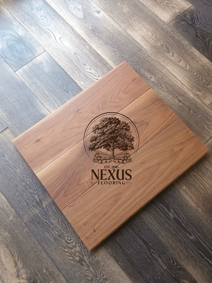 20mm x 4mm x 191mm American Black Walnut Oiled Engineered Wood Flooring