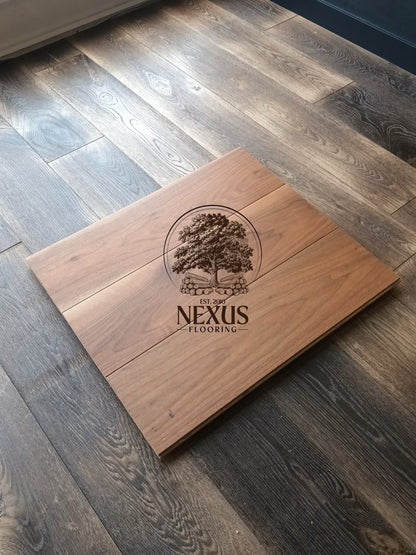 20mm x 4mm x 191mm American Black Walnut Oiled Engineered Wood Flooring