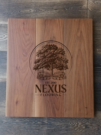 20mm x 4mm x 191mm American Black Walnut Oiled Engineered Wood Flooring