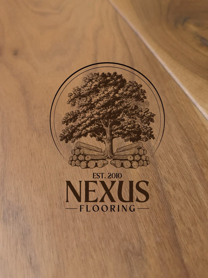 20mm x 4mm x 191mm American Black Walnut Oiled Engineered Wood Flooring