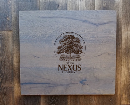 14mm x 3mm x 190mm Amethyst Brushed UV Oiled 3 ply Engineered Oak Wood Flooring