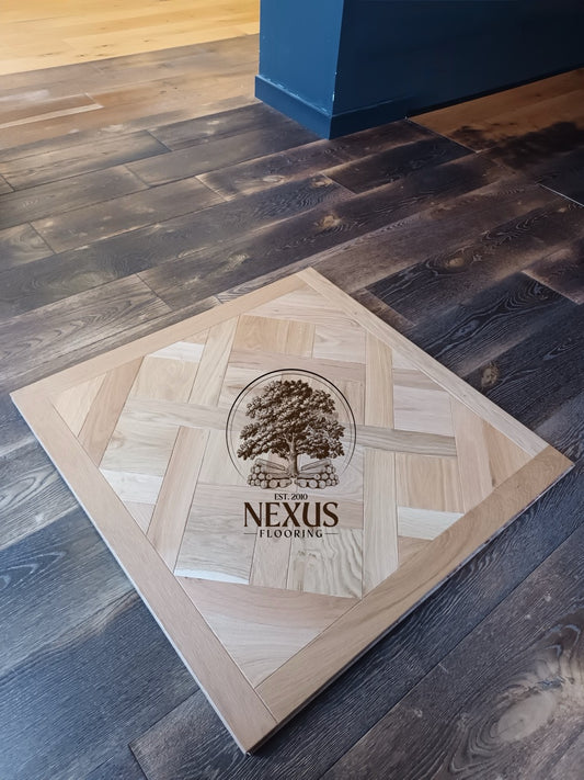 Chateau 800mm x 20(6)mm x800mm Versatile Panel Engineered Unfinished oak