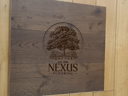 14mm x 3mm x 190mm Black Pearl Brushed UV Oiled 3 ply Engineered Oak Wood Flooring(65)