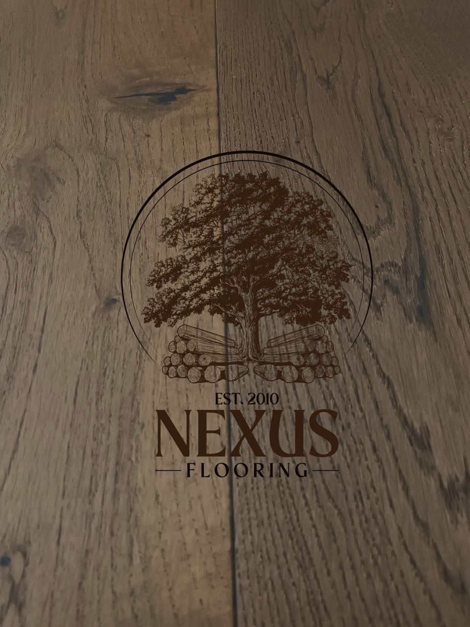 14mm x 3mm x 190mm Black Pearl Brushed UV Oiled 3 ply Engineered Oak Wood Flooring(65)