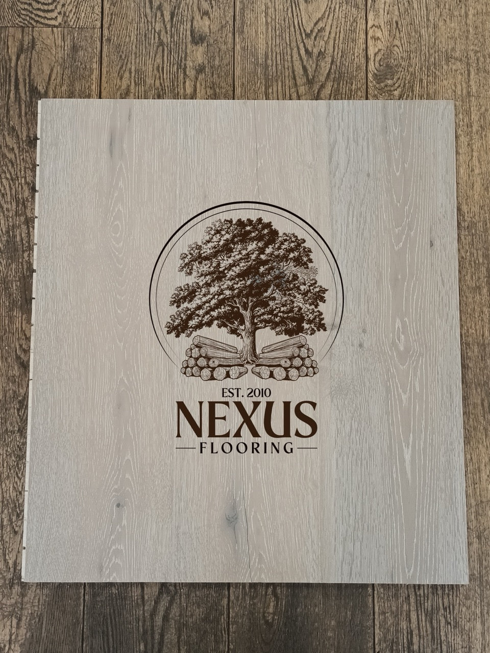 15mm x 4mm x 190mm Engineered White Bracken Oak Wood Flooring