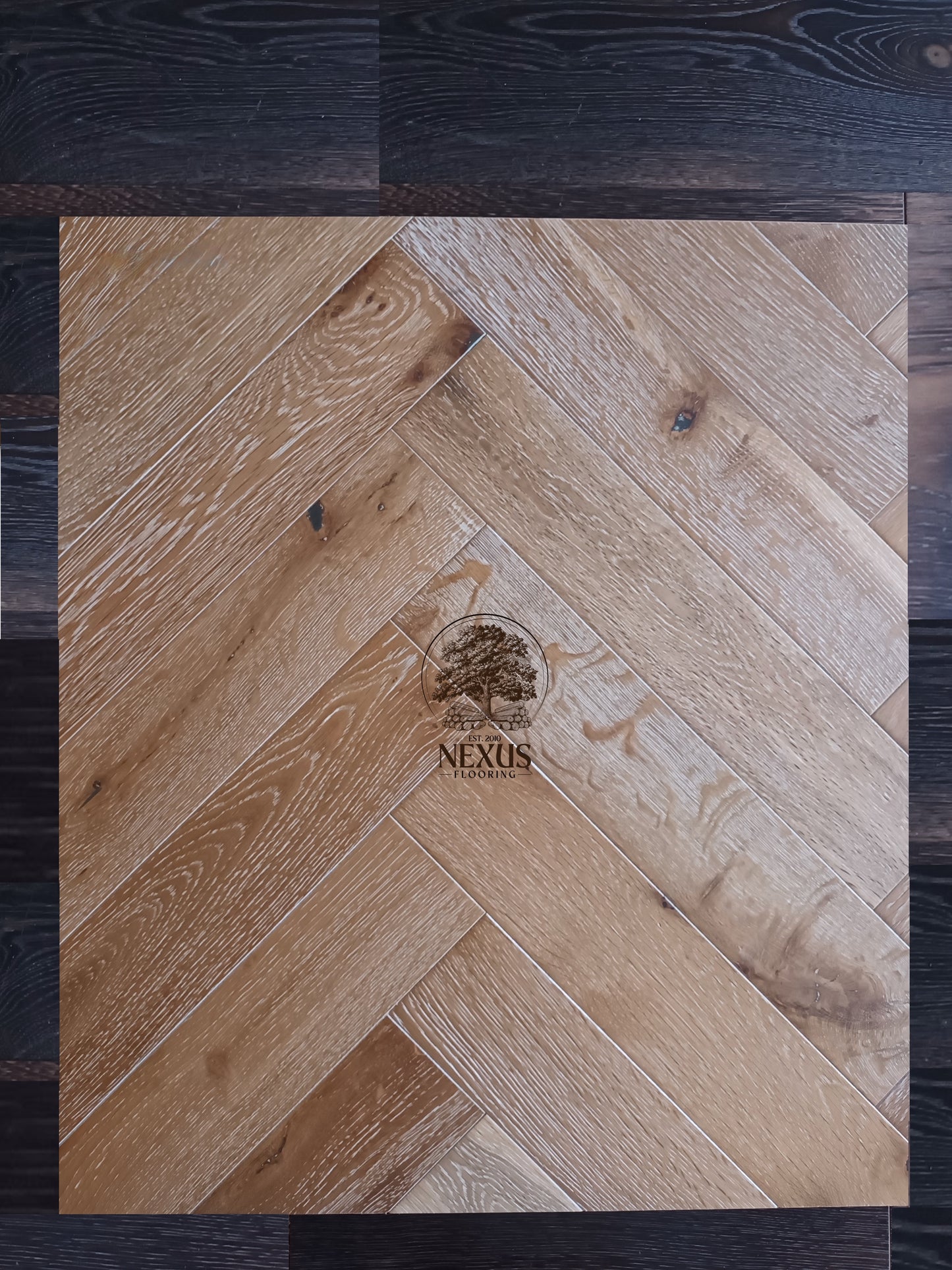 Bracken Herringbone Engineered Oak 14x 3x 90x 400 Wood Flooring