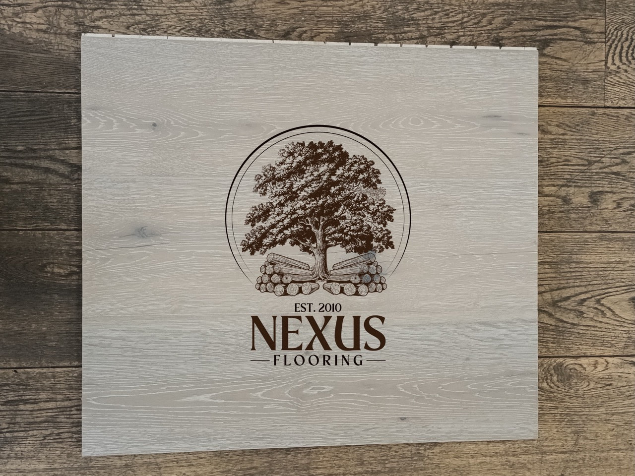 15mm x 4mm x 190mm Engineered White Bracken Oak Wood Flooring