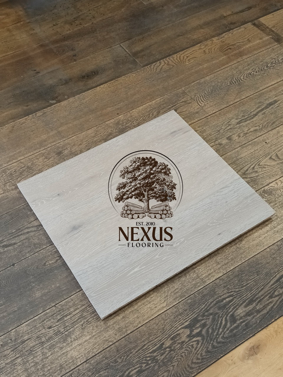 15mm x 4mm x 190mm Engineered White Bracken Oak Wood Flooring