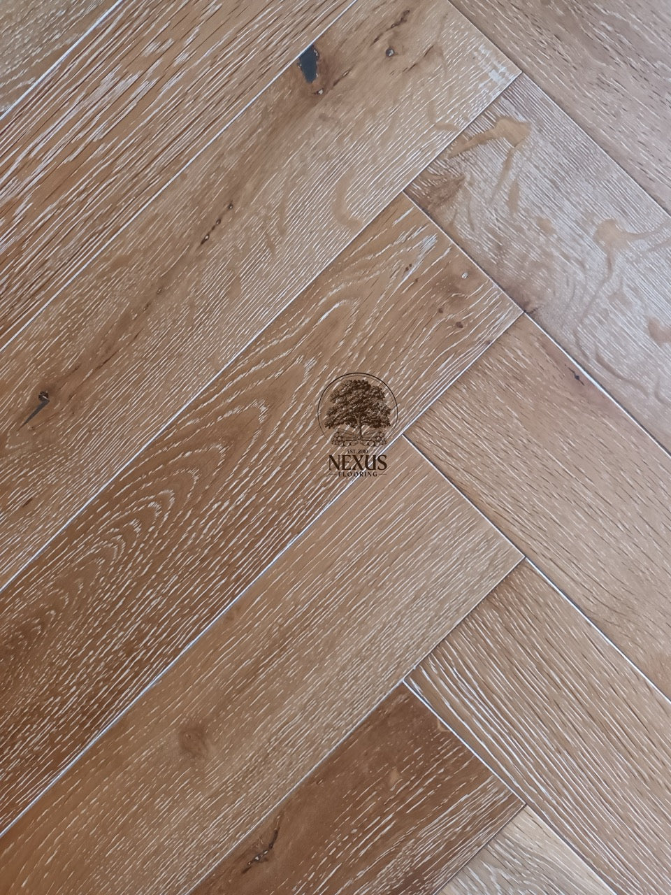 Bracken Herringbone Engineered Oak 14x 3x 90x 400 Wood Flooring