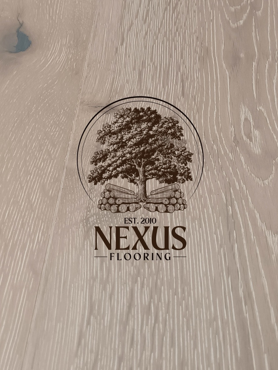 15mm x 4mm x 190mm Engineered White Bracken Oak Wood Flooring